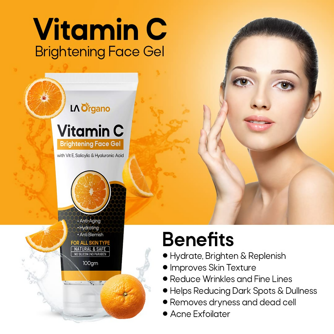 LA Organo Vitamin C Brightening Face Gel