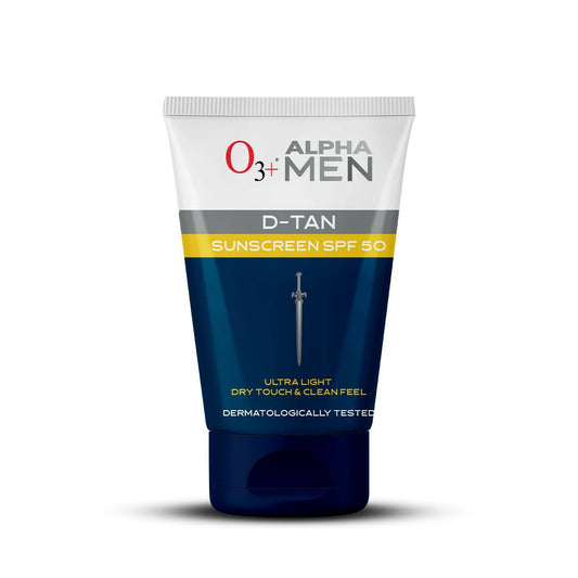 Professional O3+ Alpha Men D-Tan Sunscreen SPF 50 - BUDEN