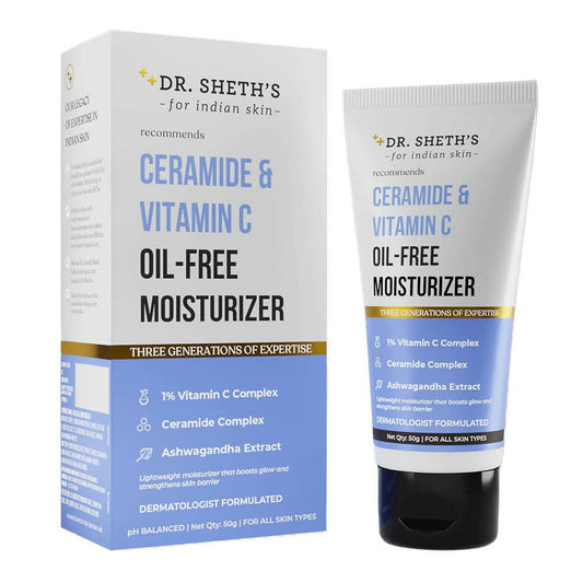 Dr. Sheth's Ceramide & Vitamin C Oil Free Moisturizer - BUDNE