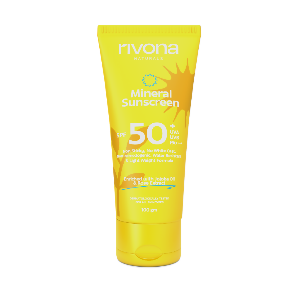 Rivona Naturals Mineral Sunscreen with Spf 50 - BUDEN