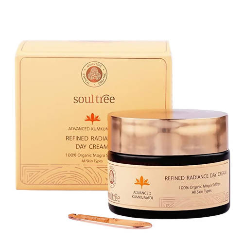 Soultree Advanced Kumkumadi Refined Radiance Day Cream - BUDNE