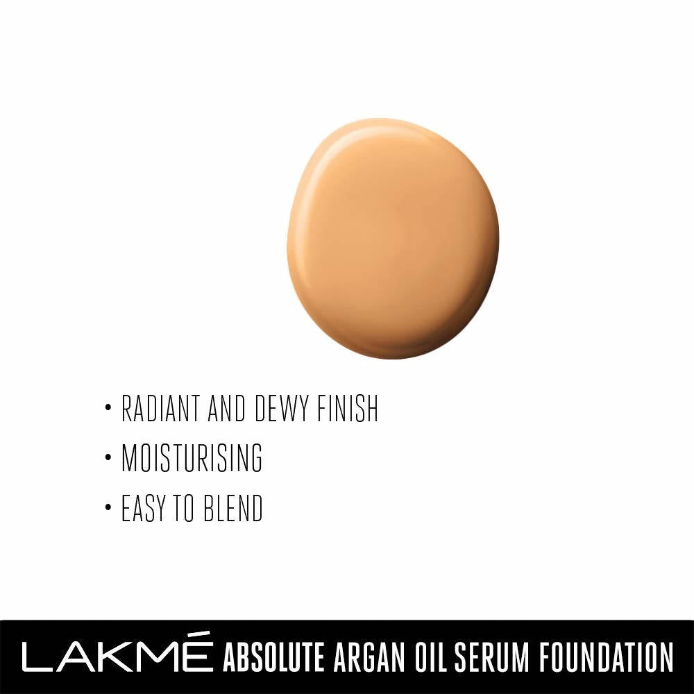 Lakme Absolute Argan Oil Serum Foundation With Spf 45 , Ivory Cream