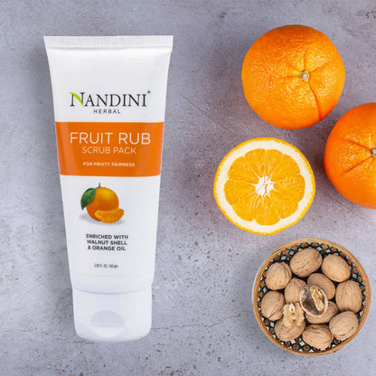 Nandini Herbal Fruit Rub Scrub