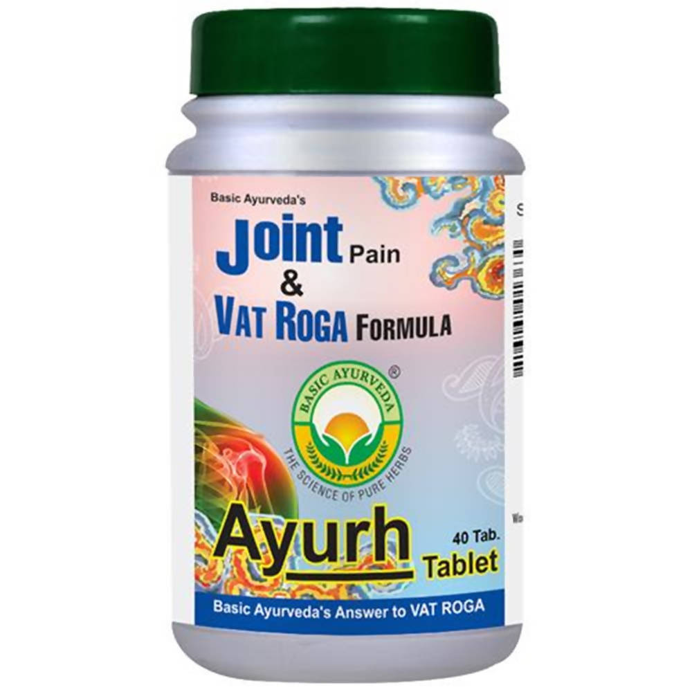 Basic Ayurveda Joint Pain & Vat Roga Formula Ayurh Tablets