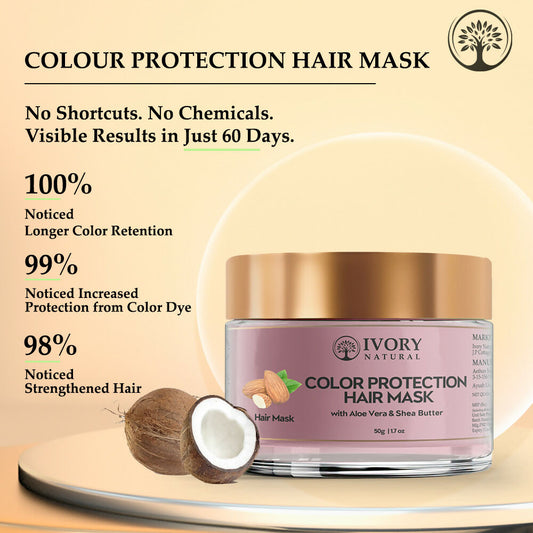 Ivory Natural Color Protection Mask For Color Fading & Maintain Nourishment For Both Men & Women