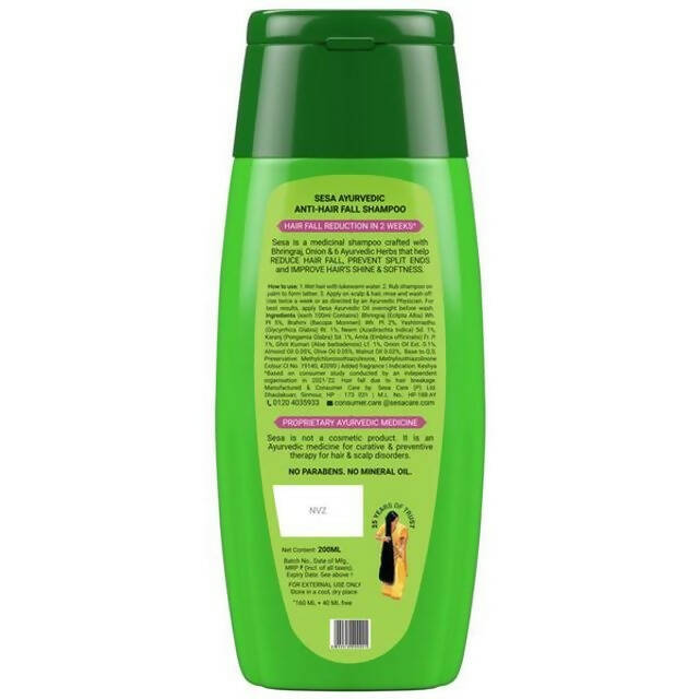 Sesa Ayurvedic Anti-Hair Fall Onion Shampoo