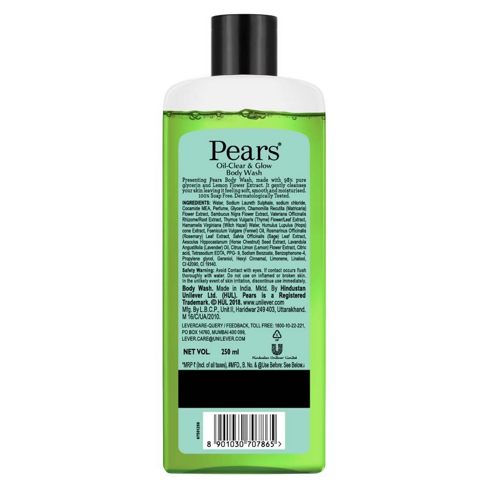 Pears Oil Clear & Glow Body Wash