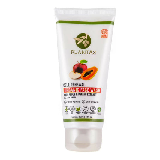 Plantas Cell Renewal Organic Face Wash - BUDNEN