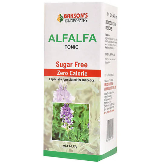 Bakson's Homeopathy Alfalfa Tonic Sugar Free - buy in USA, Australia, Canada