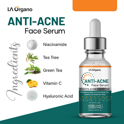 LA Organo Anti Acne Face Serum