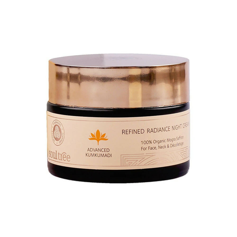 Soultree Advanced Kumkumadi Refined Radiance Night Cream - BUDEN