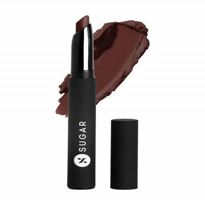 Sugar Matte Attack Transferproof Lipstick - Tan Halen (Chocolate Brown)