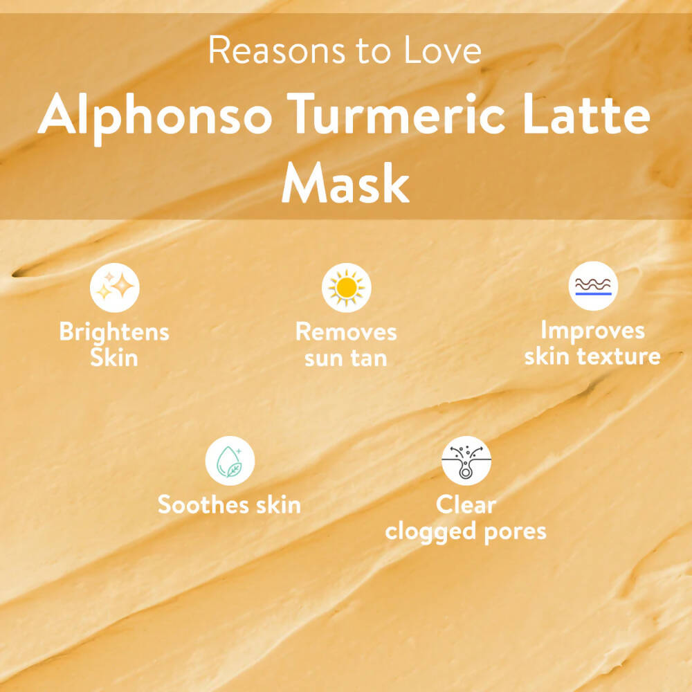 Belora Paris Alphonso Turmeric Latte Mask