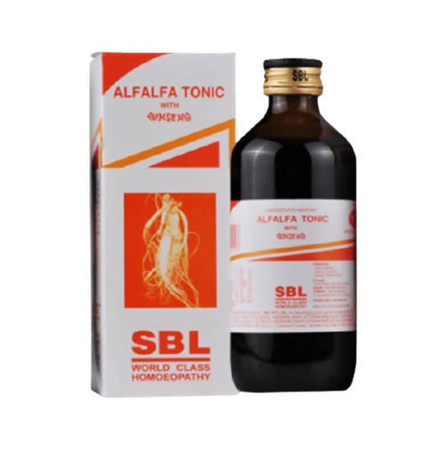 SBL Homeopathy Alfalfa Tonic with Ginseng - BUDEN