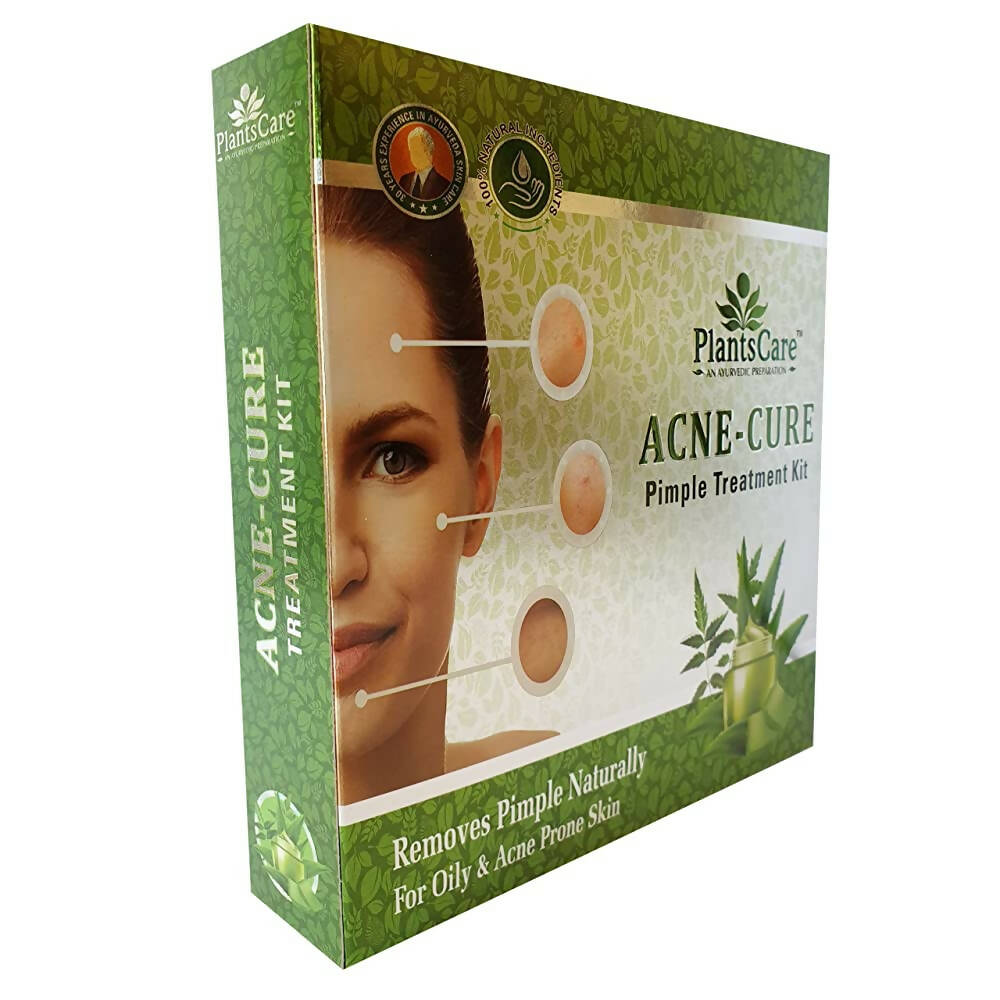 Plants Care Acne cure pimple treatment kit 80g+65ml - BUDNEN