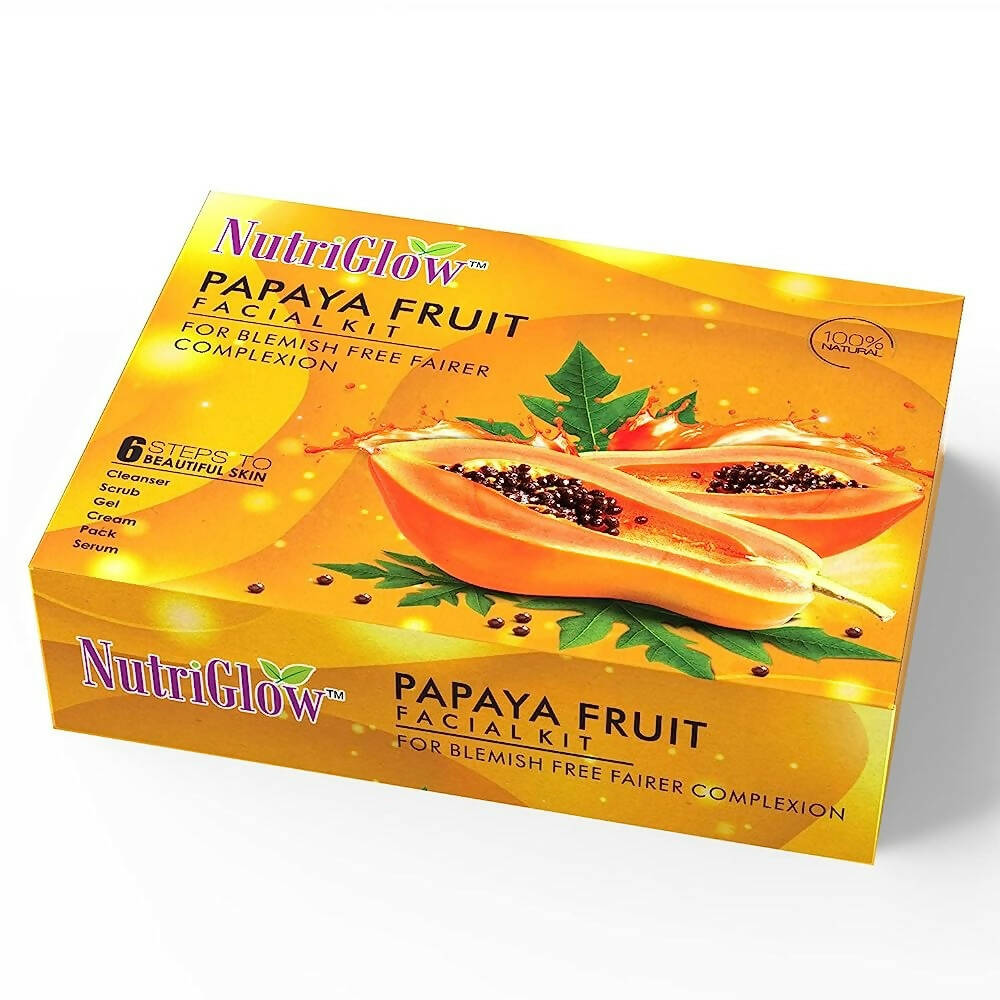 NutriGlow Papaya Fruit Facial Kit - BUDNE