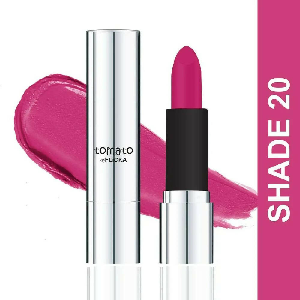 Flicka Tomato Purple Matte Finish Lipstick Shade 20