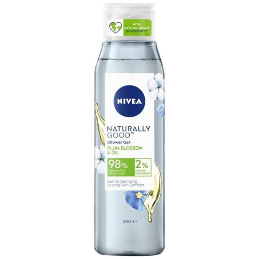 Nivea Naturally Good Plum Blossom & Oil Shower Gel