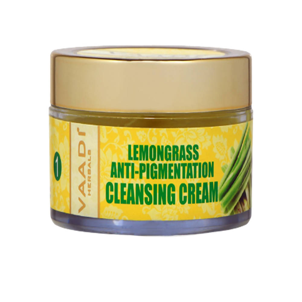 Vaadi Herbals Lemongrass Anti Pigmentation Cleansing Cream - BUDNE