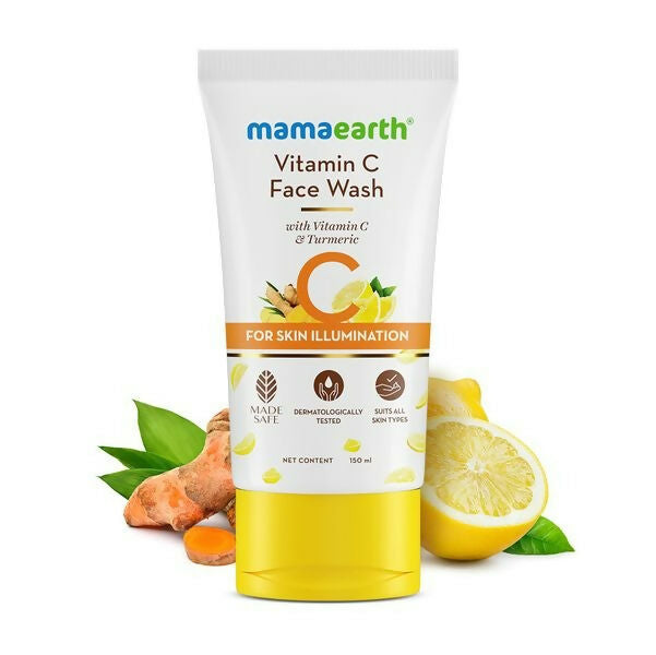 Mamaearth Vitamin C Face Wash with Vitamin C and Turmeric