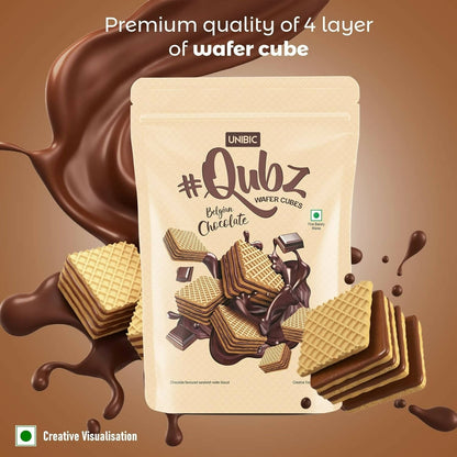 Unibic Qubz Wafer Biscuits Chocolate Flavour