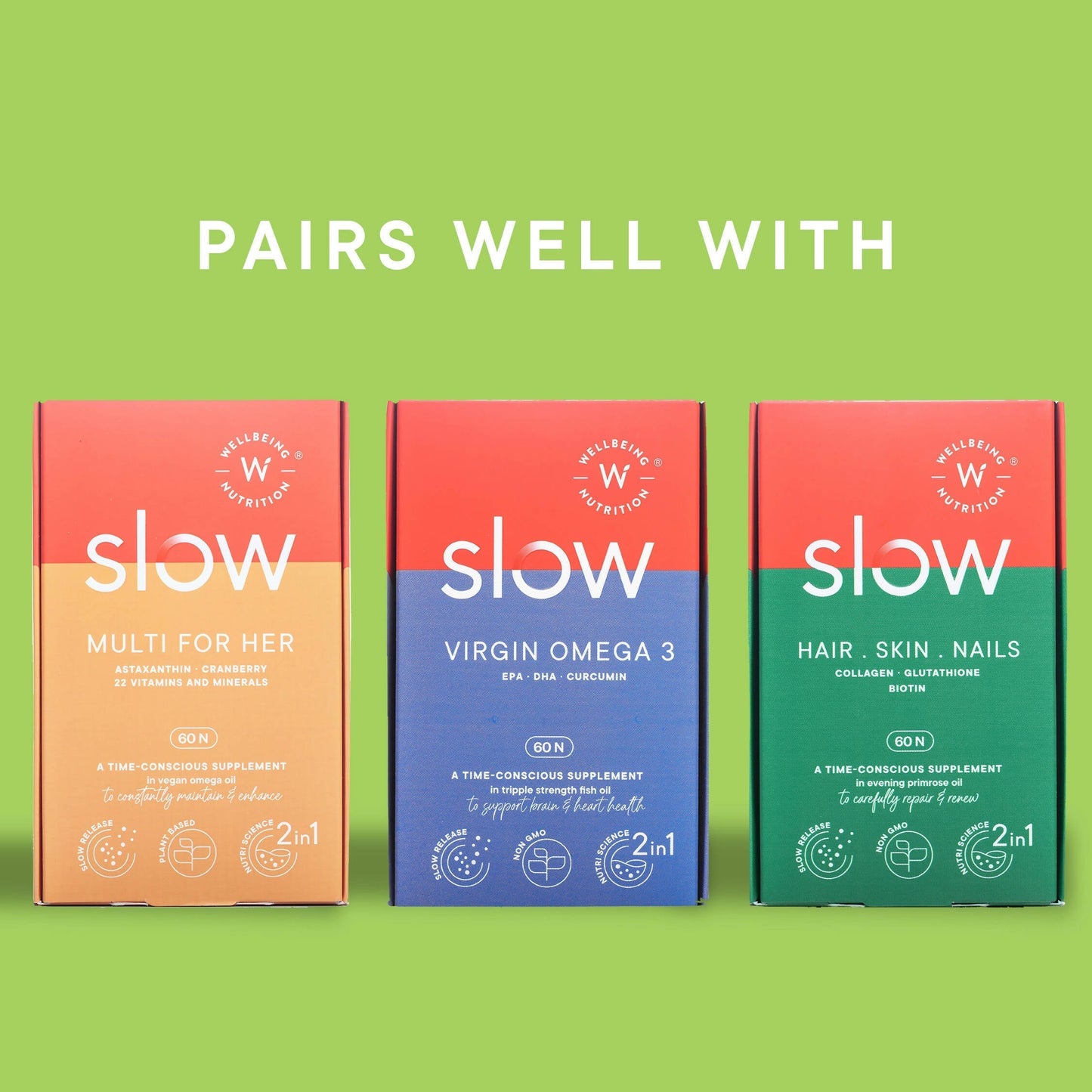 Wellbeing Nutrition Slow | Fertility for Her Capsules