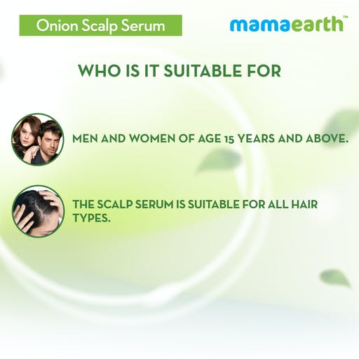 Mamaearth Onion Scalp Serum For Healthy Hair Growth