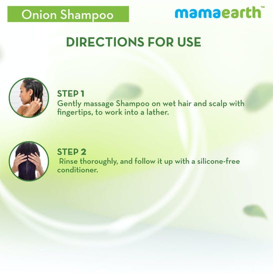 Mamaearth Onion Shampoo For Hair Fall Care