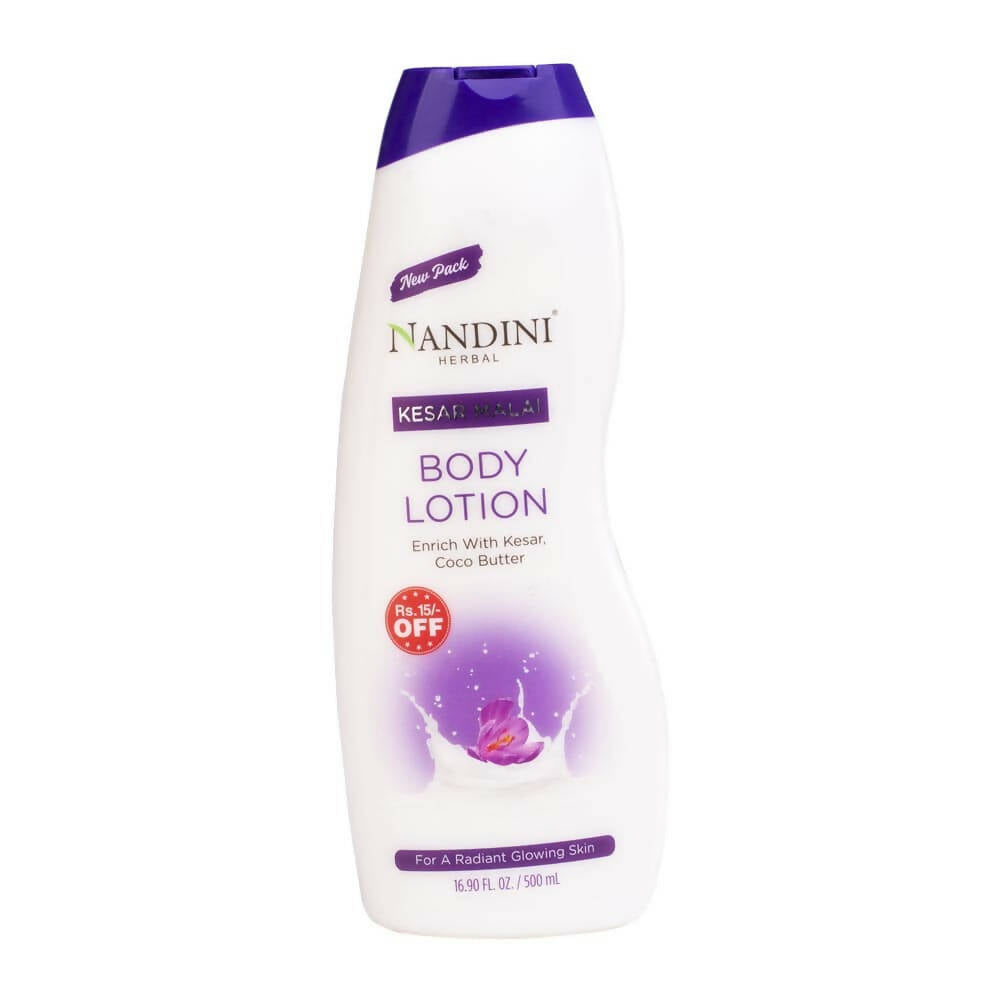 Nandini Herbal Kesar Malai Body Lotion - usa canada australia