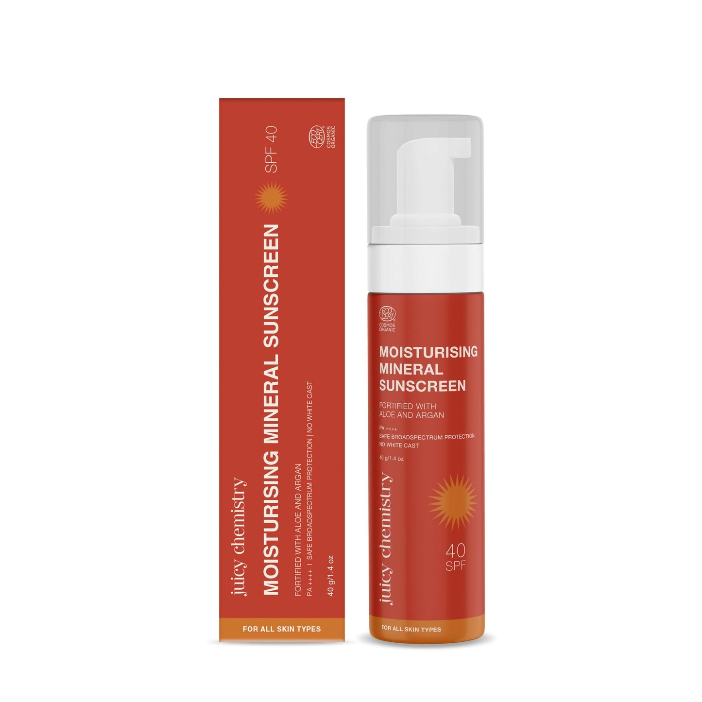 Juicy Chemistry Moisturising Mineral Sunscreen SPF 40