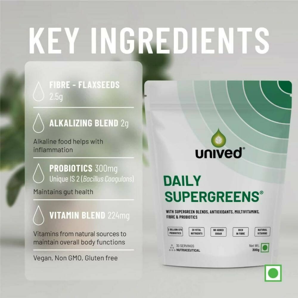 Unived Plant-Based Daily Supergreens