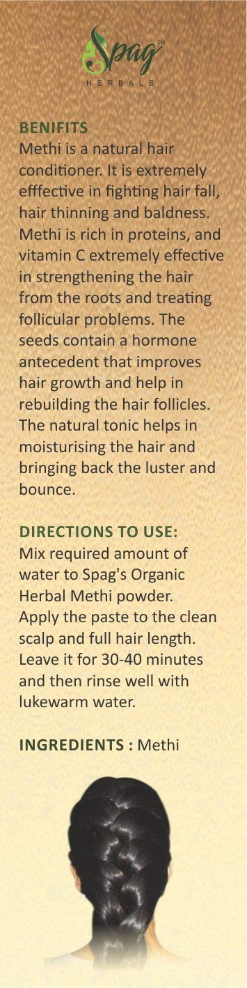 Spag Herbals Premium Methi Powder