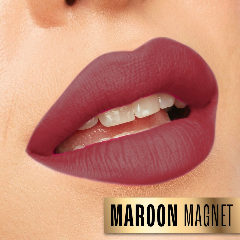 Lakme Absolute Beyond Matte Lipstick - 104 Maroon Magnet