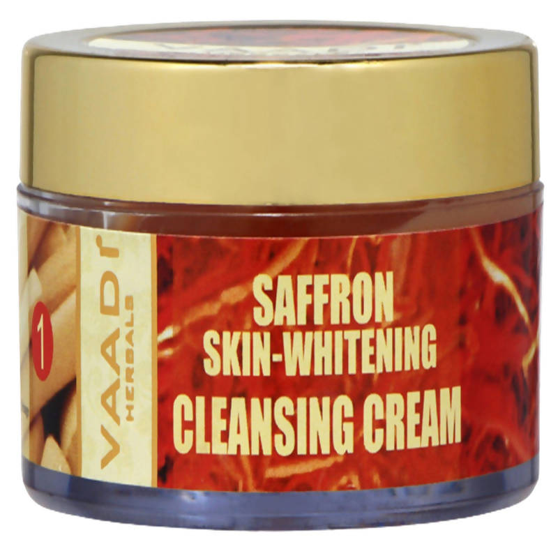 Vaadi Herbals Saffron Skin Whitening Cleansing Cream - BUDNE