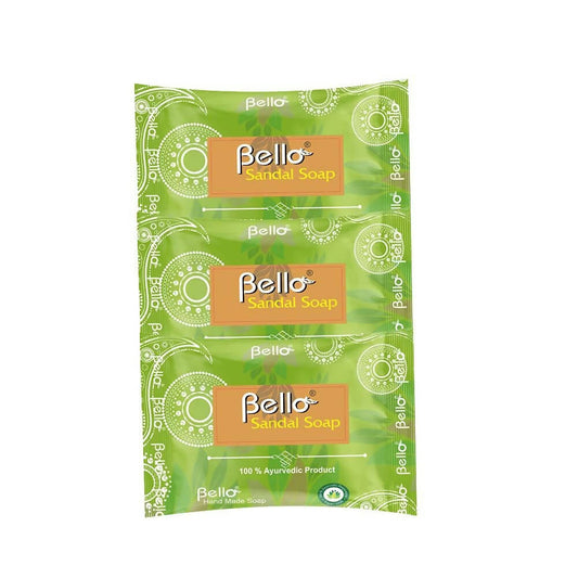 Bello Herbals Sandal Soap Handcrafted Glycerin Based Soap - BUDEN