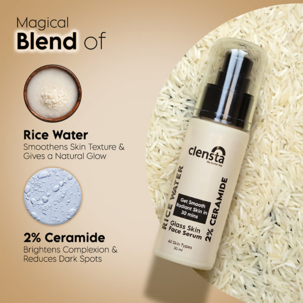 Clensta Rice Water Face Serum