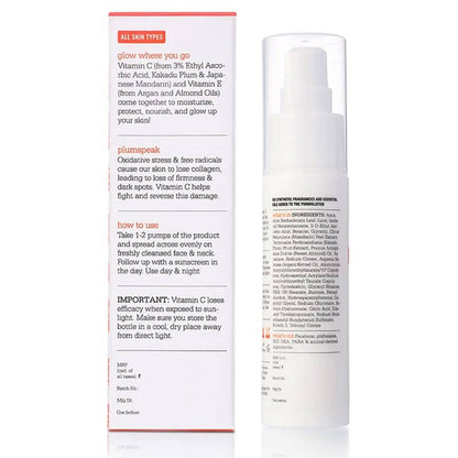 Plum 3% Vitamin C Moisturizer with Mandarin