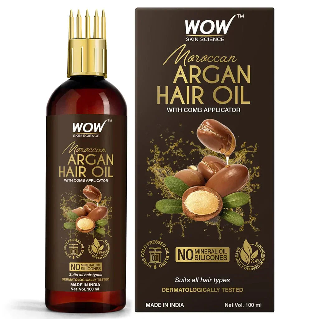Wow Skin Science Moroccan Argan Hair Oil -  buy in usa 