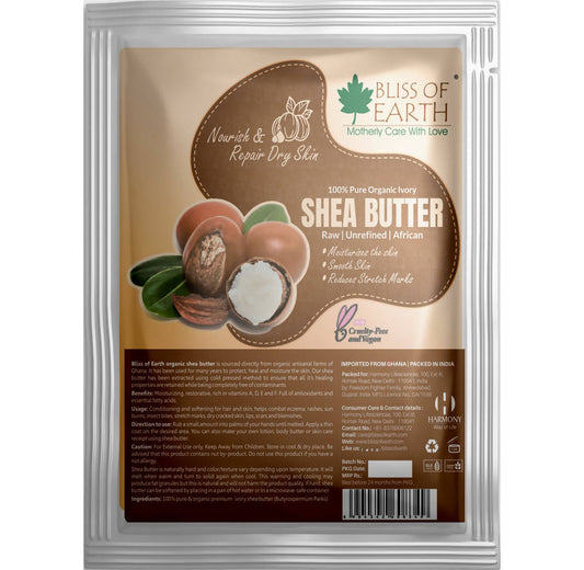 Bliss of Earth 100% Pure Organic Ivory Shea Butter - buy in USA, Australia, Canada