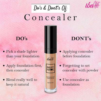 Iba Must Have Waterproof Concealer - Medium