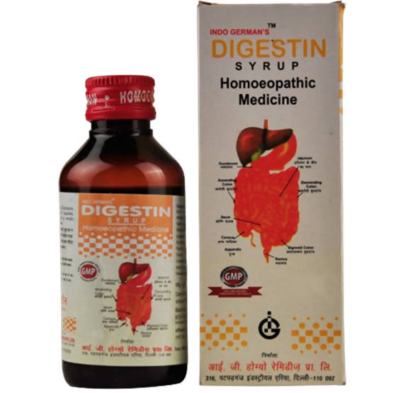 Indo German's Homeopathy Digestin Syrup - usa canada australia