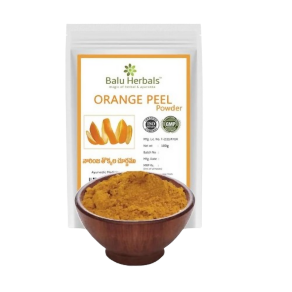 Balu Herbals Orange Peel (Narinja Thokkala) Powder - buy in USA, Australia, Canada