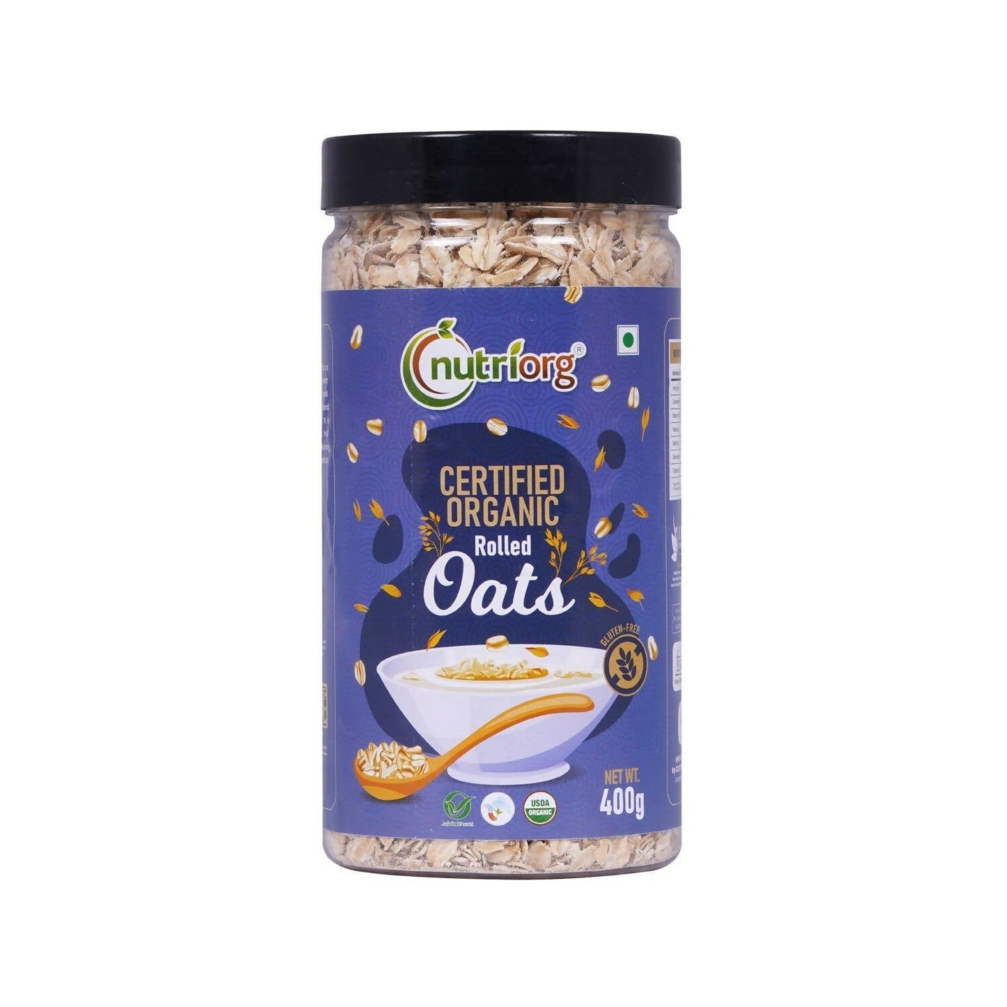 Nutriorg Certified Organic Rolled Oats - BUDEN