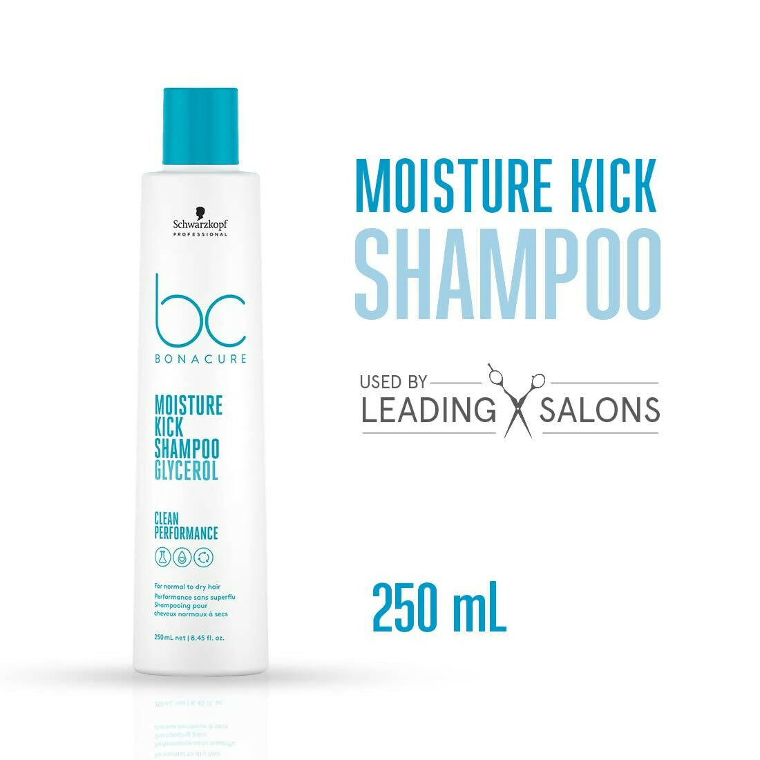 Schwarzkopf Professional Bonacure Moisture Kick Shampoo With Glycerol