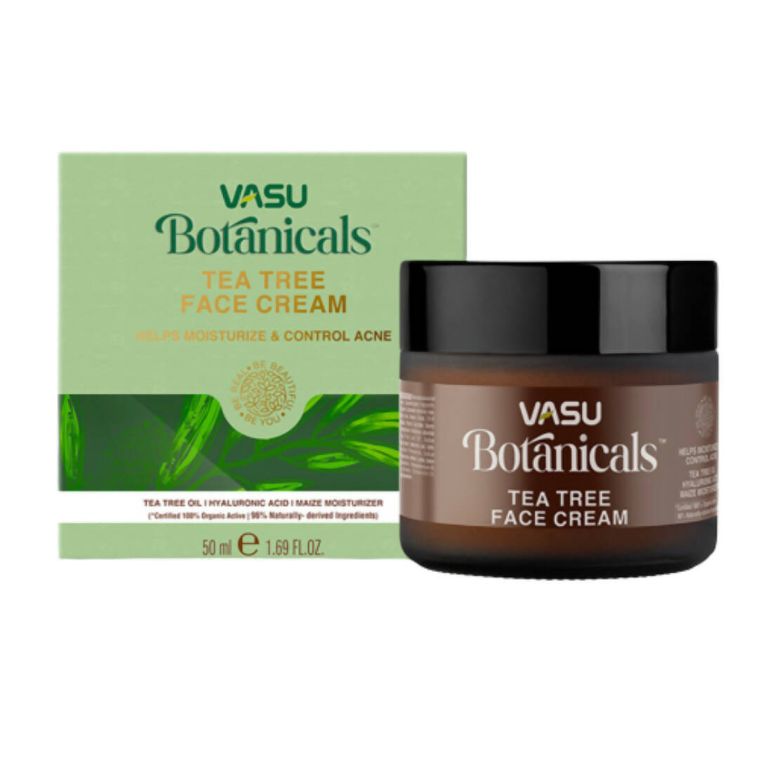 Vasu Botanicals Tea Tree Face Cream - BUDNEN