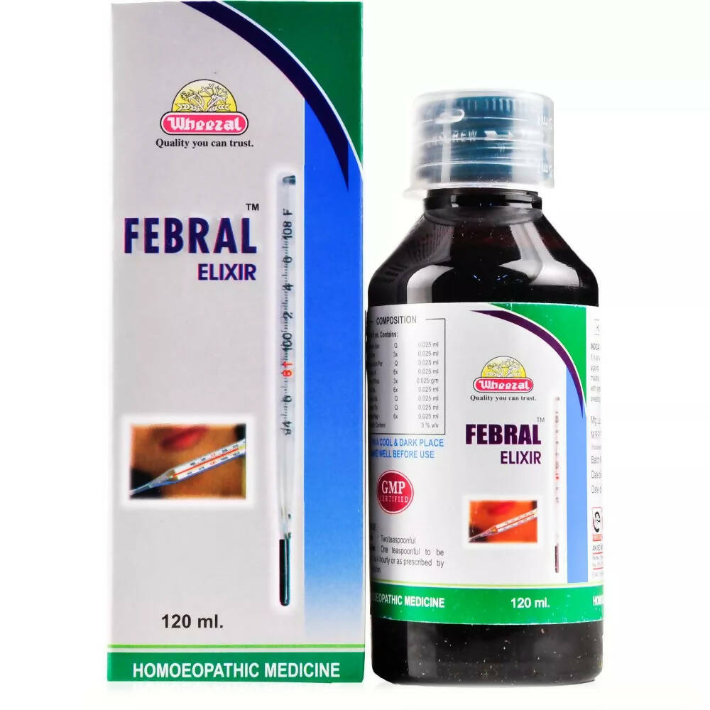 Wheezal Homeopathy Febral Elixir Syrup - BUDEN