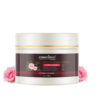 Coronation Herbal Pink Rose Moisturizing Cream - usa canada australia