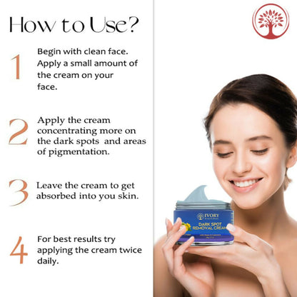 Ivory Natural Dark Spot Removal Face Cream For Dark Spots And Achieve A Glowing Tone