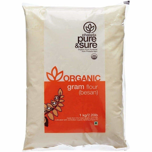 Pure and Sure Organic Gram Flour (Besan)