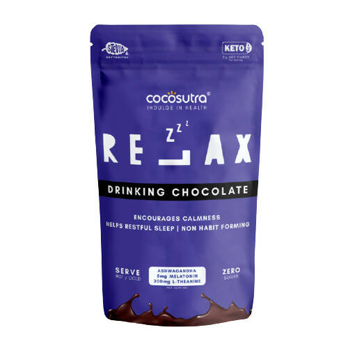 Cocosutra Lite - Relax - Sugar Free Drinking Chocolate Mix - BUDNE